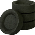 Кальян Wood Round Charcoal Black